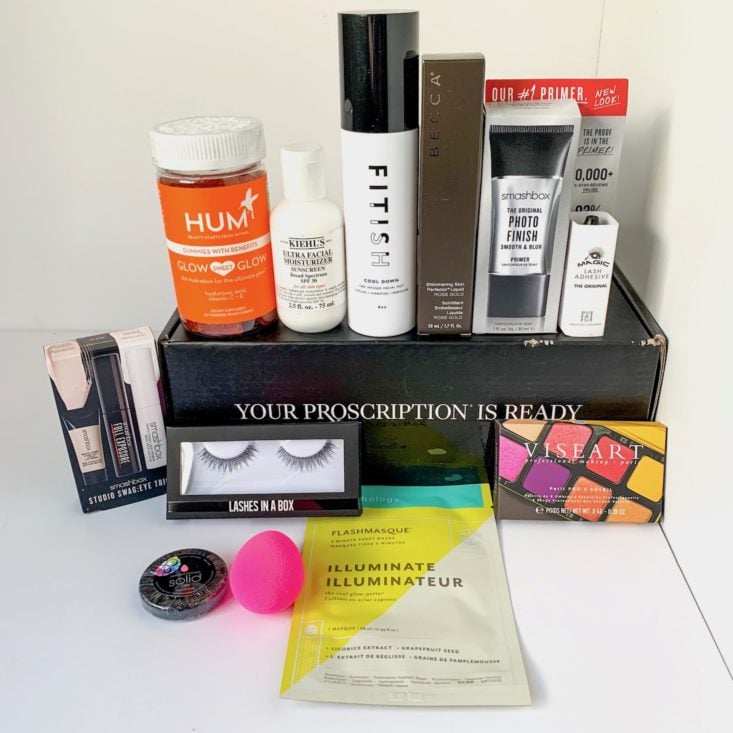 Proscription Beauty Box Summer 2019 - Group Shot