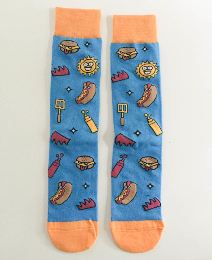 Say It With A Sock Men’s Two Pair June 2019 - Men's Summertime Socks Front Top