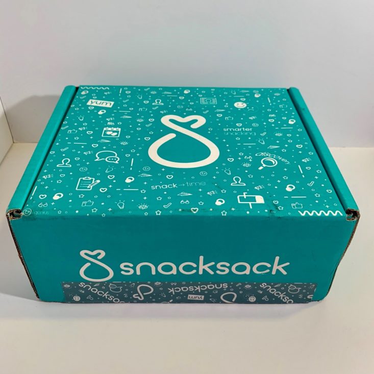 SnackSack Gluten Free May 2019 - Box Review Front