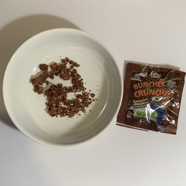 SnackSack Gluten Free May 2019 - Bunches of Crunches Plated Top