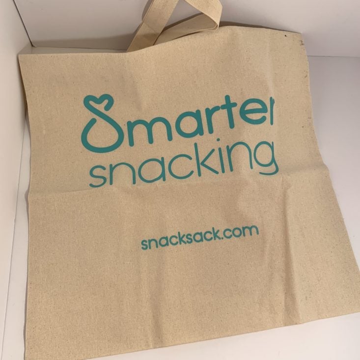 SnackSack Gluten Free May 2019 - SnackSack Bag Top