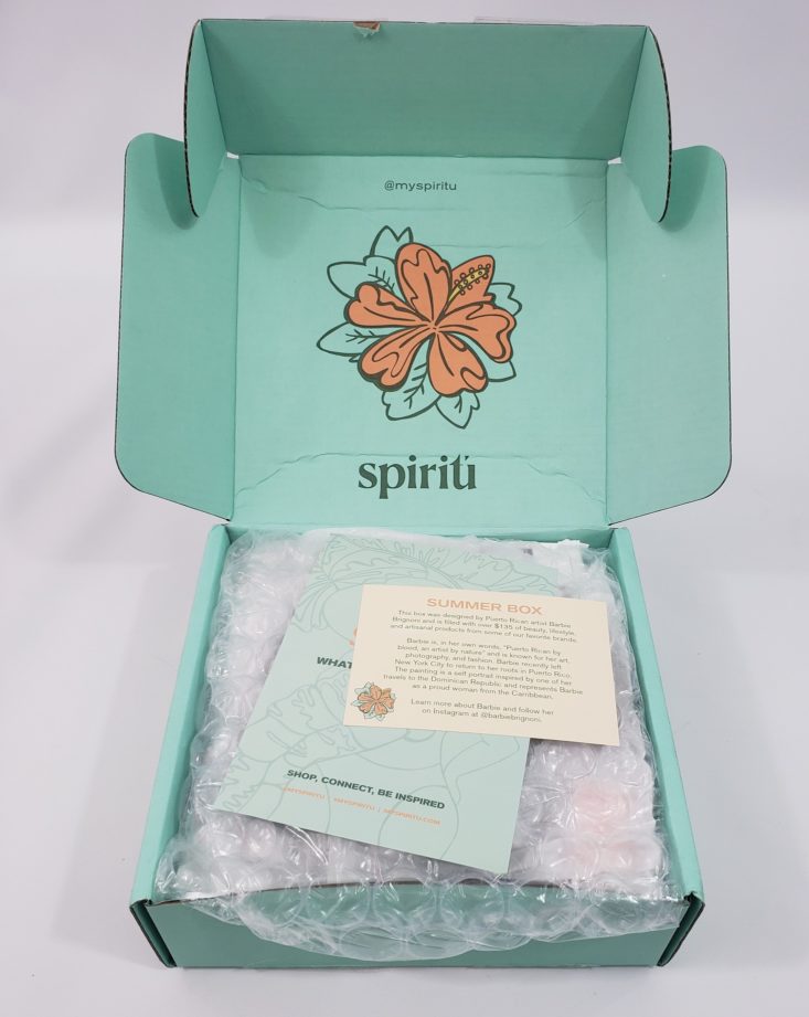 Spiritu Summer 2019 - Open Box