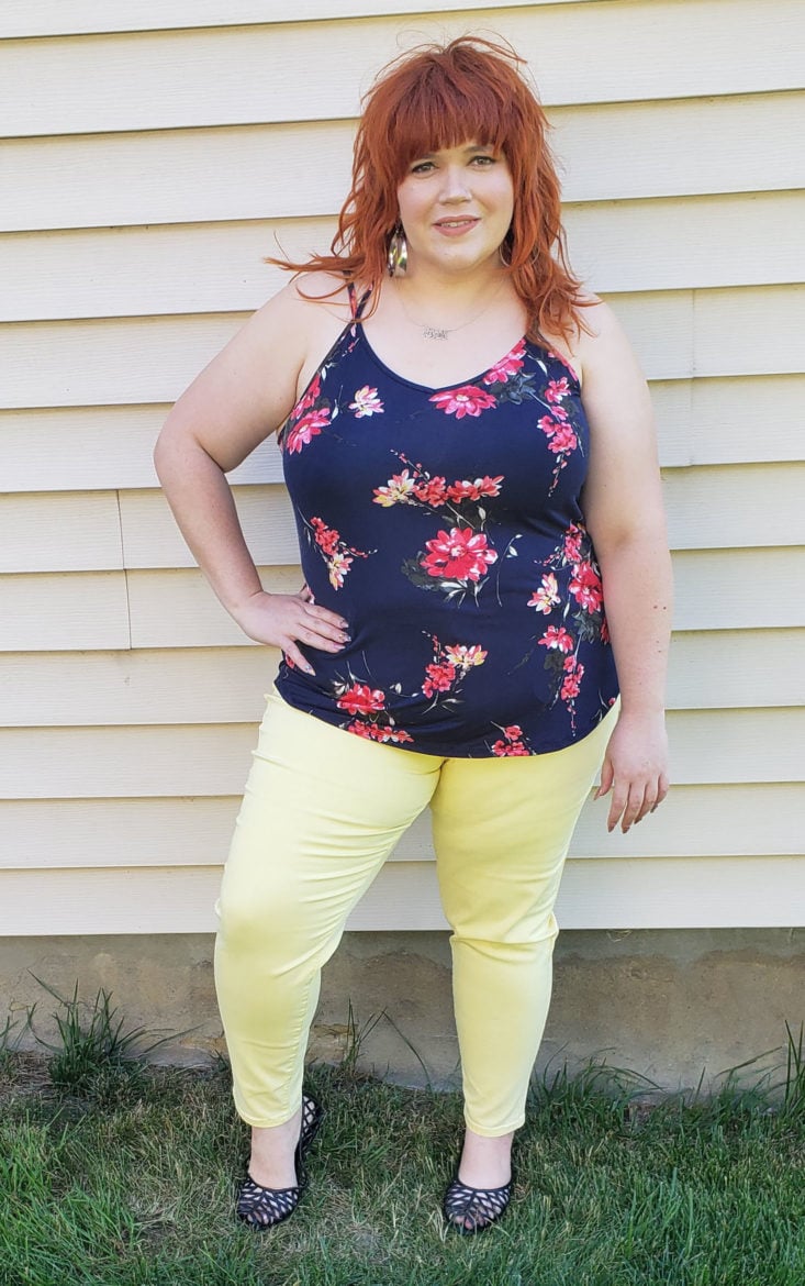 Stitch Fix Plus -June 2019 - Basima Back Detail Knit Top by Papermoon Size 2x -1