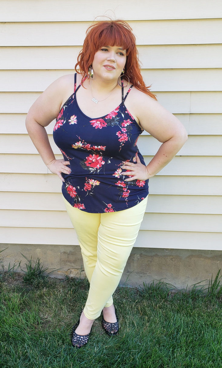 Stitch Fix Plus -June 2019 - Basima Back Detail Knit Top by Papermoon Size 2x -2