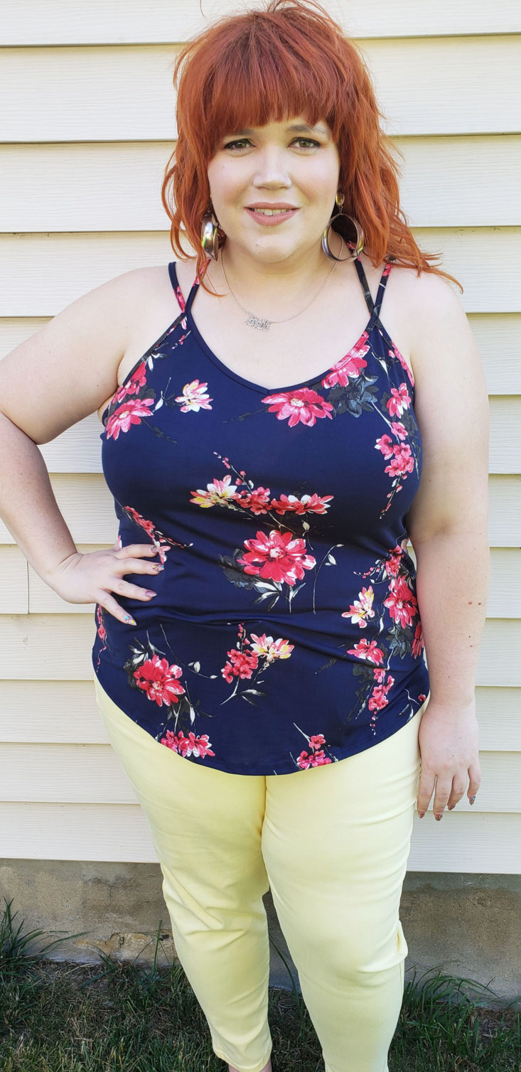 Stitch Fix Plus -June 2019 - Basima Back Detail Knit Top by Papermoon Size 2x -3