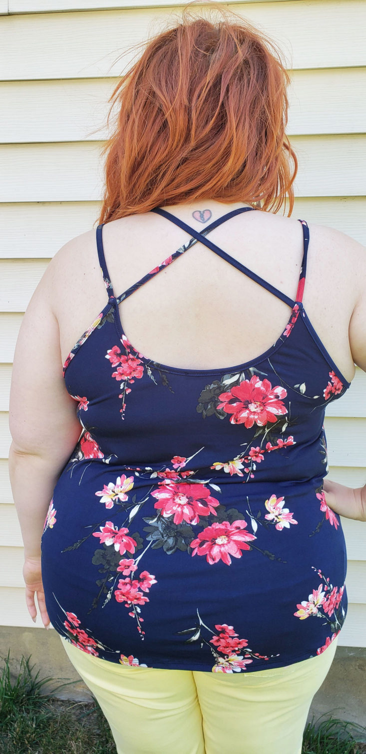 Stitch Fix Plus -June 2019 - Basima Back Detail Knit Top by Papermoon Size 2x -4