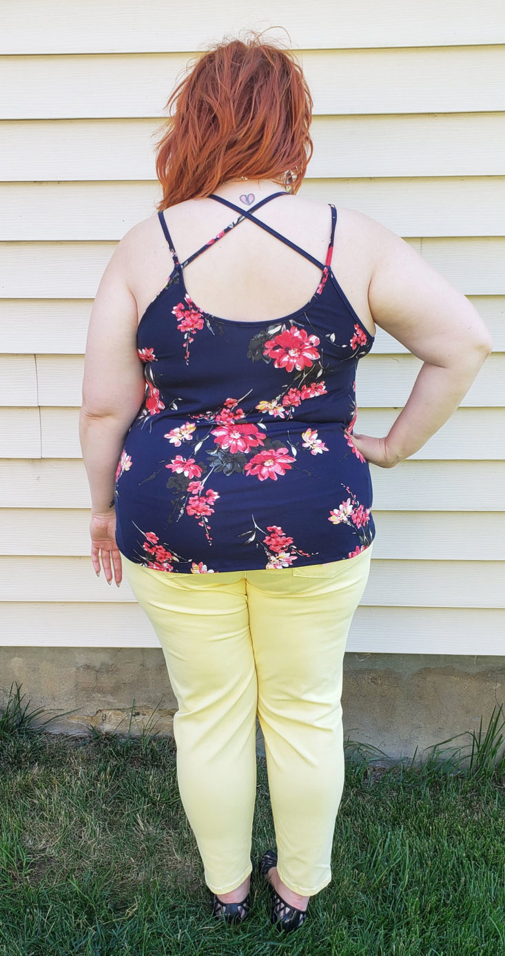 Stitch Fix Plus -June 2019 - Basima Back Detail Knit Top by Papermoon Size 2x -5