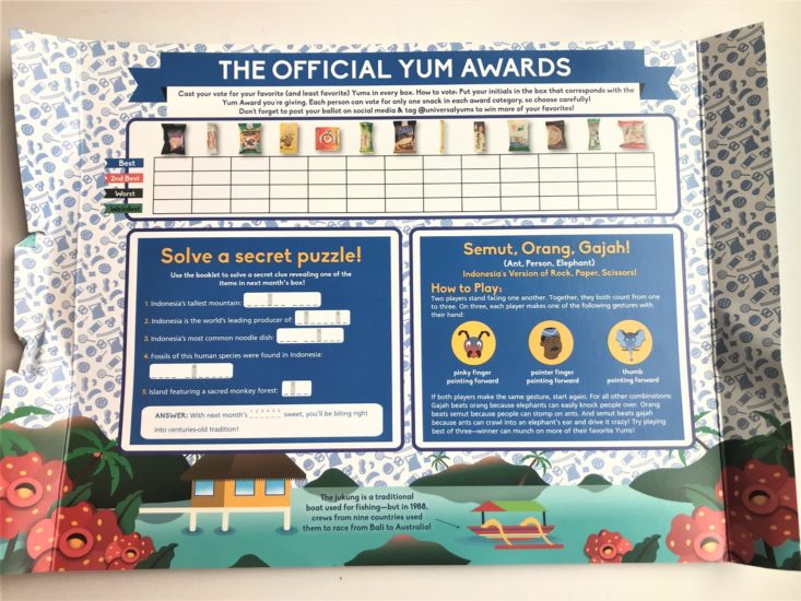 Universal Yums July 2019 - Official Yum Awards