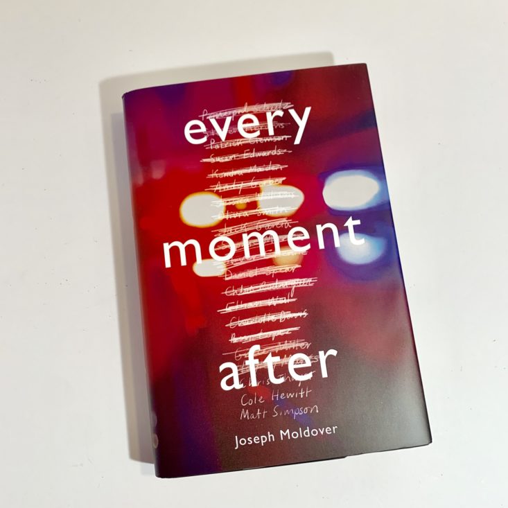 Unplugged Book Box May 2019 - Every Moment After by Joseph Moldover Front