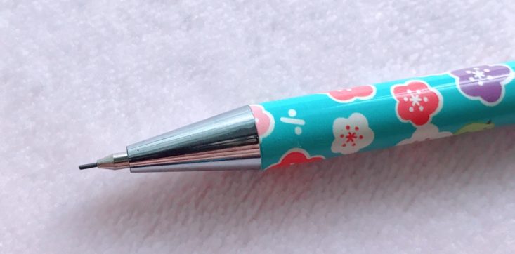 ZenPop Stationery May 2019 - Mechanical Pencil Tip Closeup Top