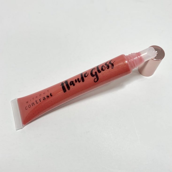 Brown Sugar Box July 2019 - Haute Gloss Lip Gloss Opened Top
