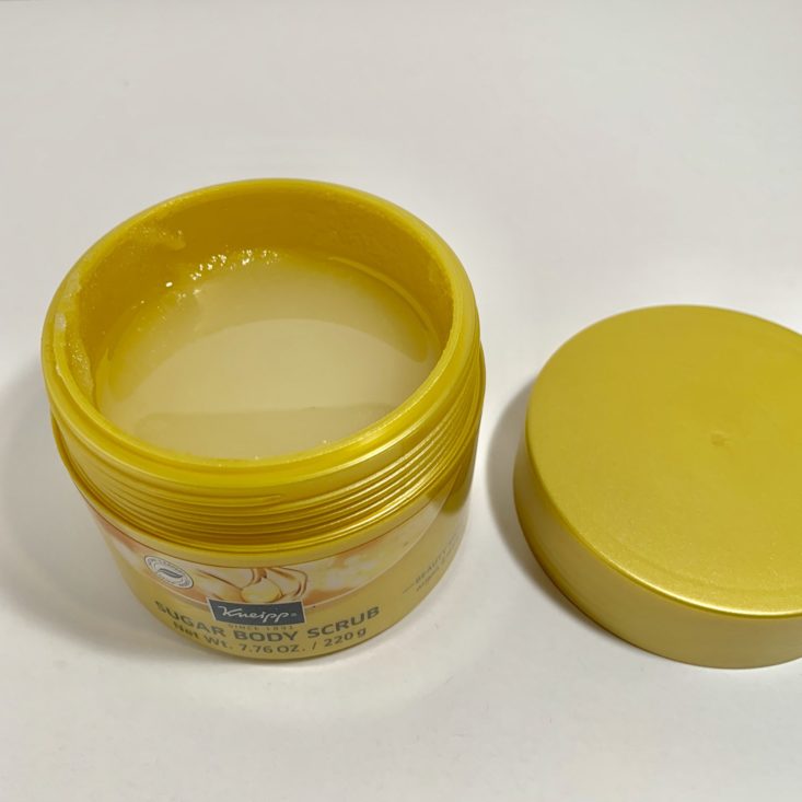 Cocotique May 2019 - Body Scrub Opened Top