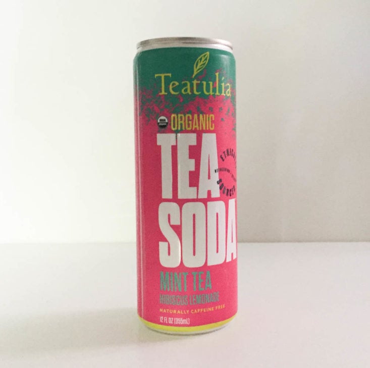 Earthlove Summer 2019 - Organic Mint Tea Soda by Teatulia Front