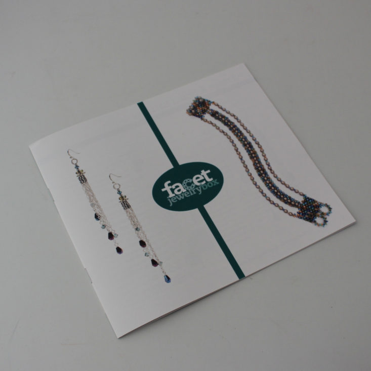 Facet Jewelry August 2019 - Booklet 1