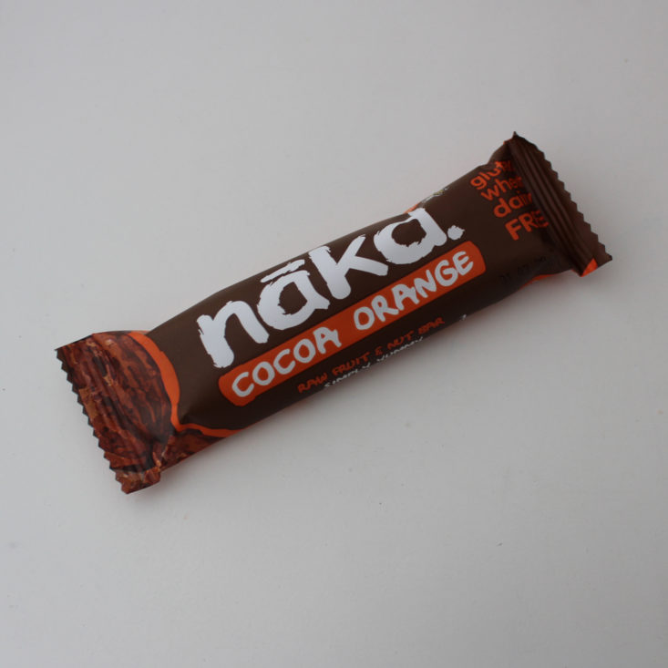 Fit Snack August 2019 - Nakd Cocoa Orange Unopened