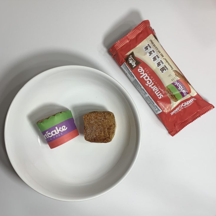 Keto Krate Subscription Box July 2019 - Smart Cake Plated Top