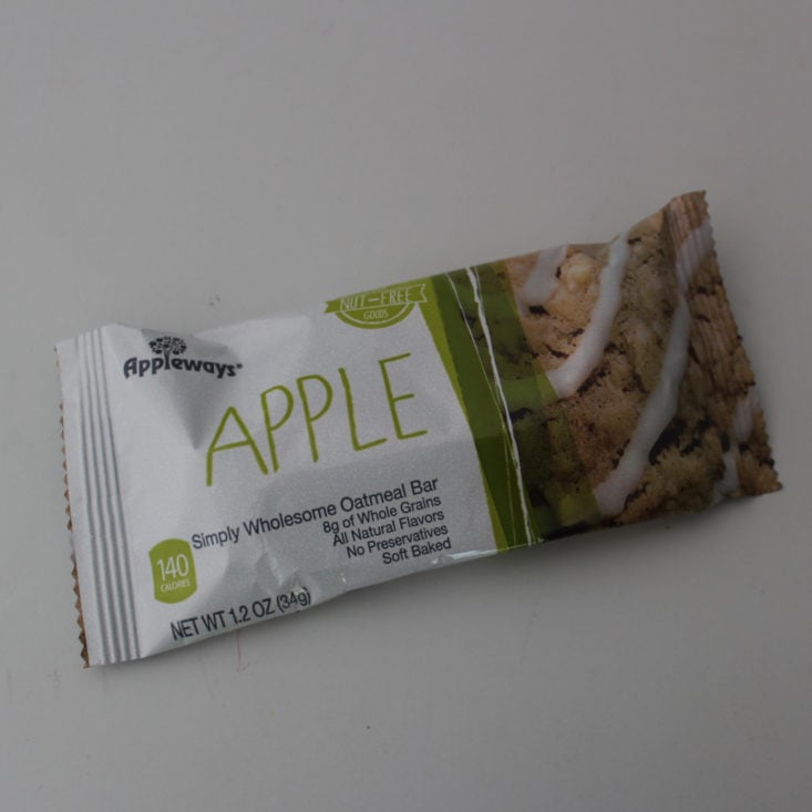 Love with Food August 2019 - Appleways Apple Simply Wholesome Oatmeal Bar 1