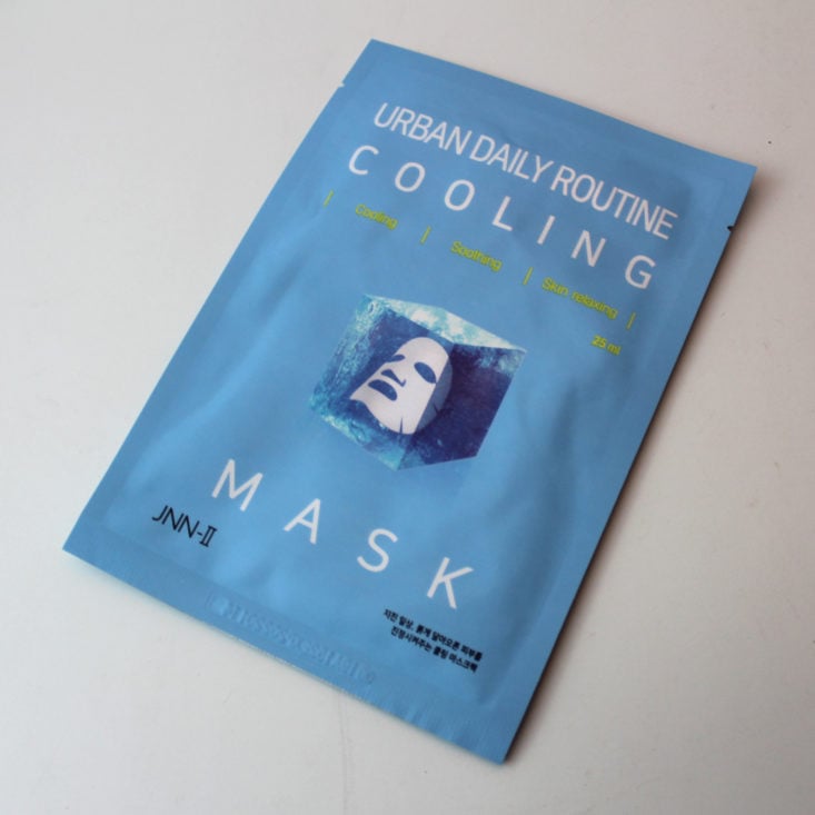 Mask Maven July 2019 - Jnn-II Urban Daily Routine Cooling Mask Top