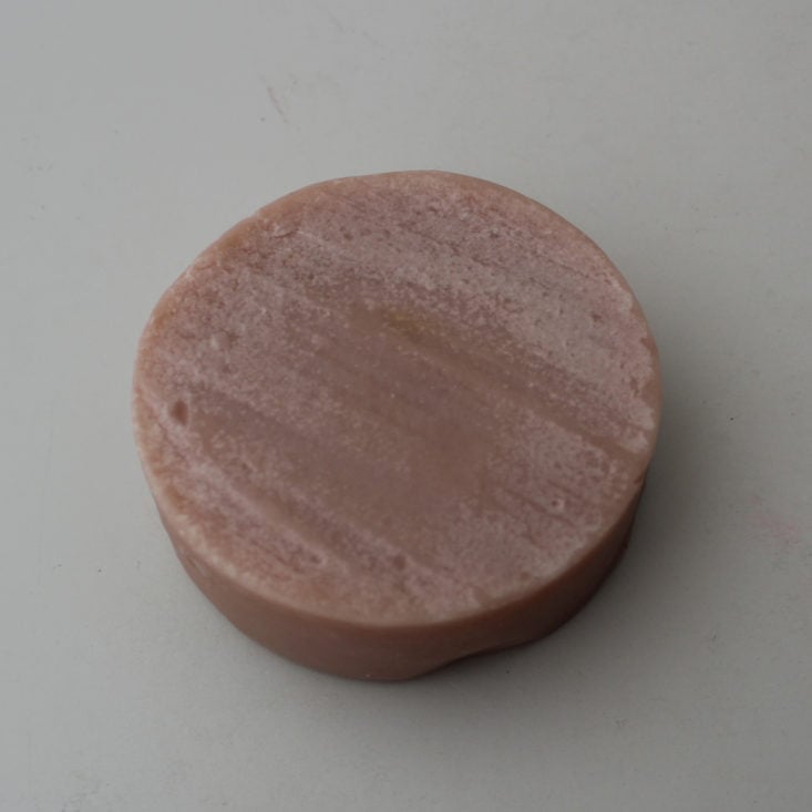 Rose Post Fall 2019 - Shea Butter Soap Loofah in Rose by Modern Skyn Alchemy Opened Top