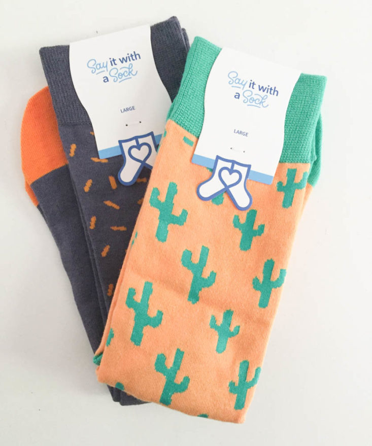 Say It With A Sock Men’s Two Pair July 2019 - All Content