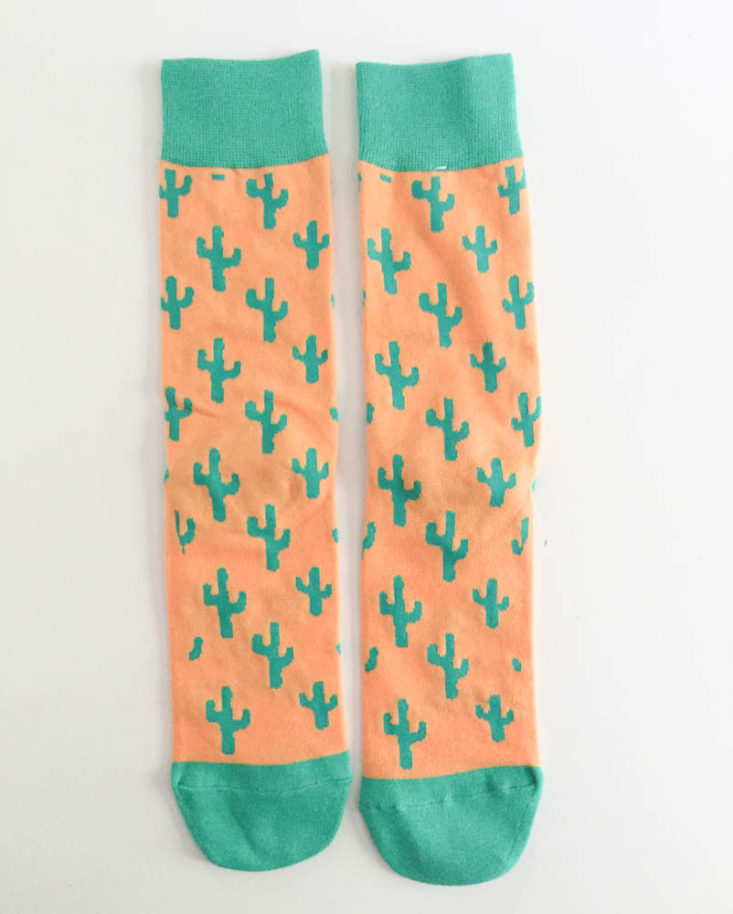 Say It With A Sock Men’s Two Pair July 2019 - Cactus Front Top