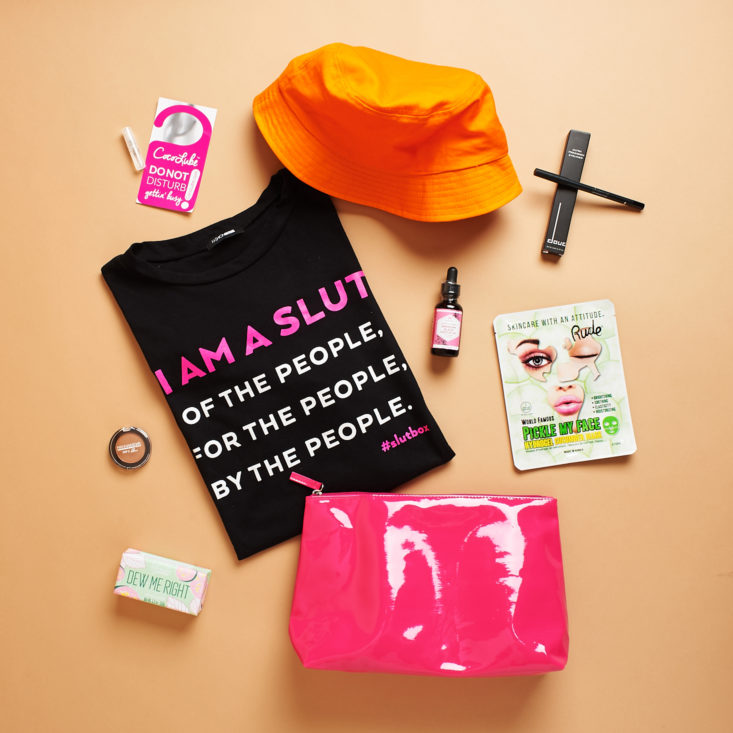 Group of items around SlutBox