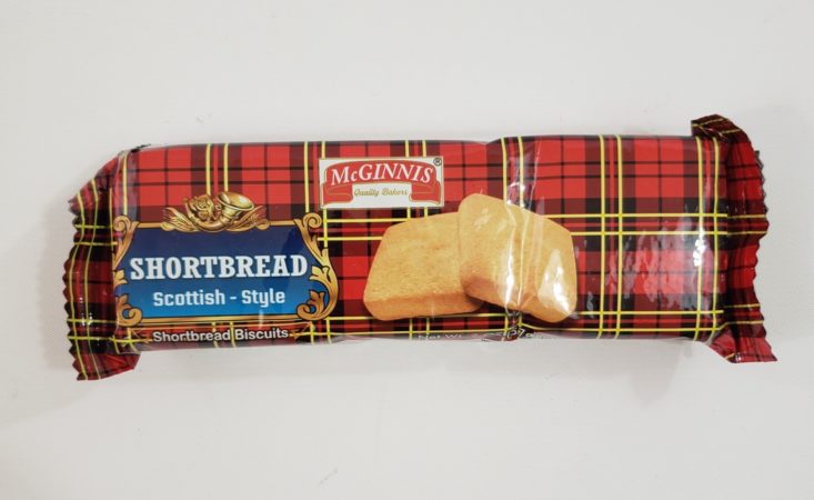 Snack With Me August 2019 - McGinnis Shortbread Biscuits Packed Front