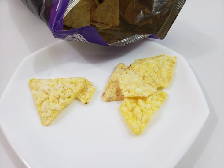 Snack With Me August 2019 - PopCorners Cinema Style Chips In Plate Top