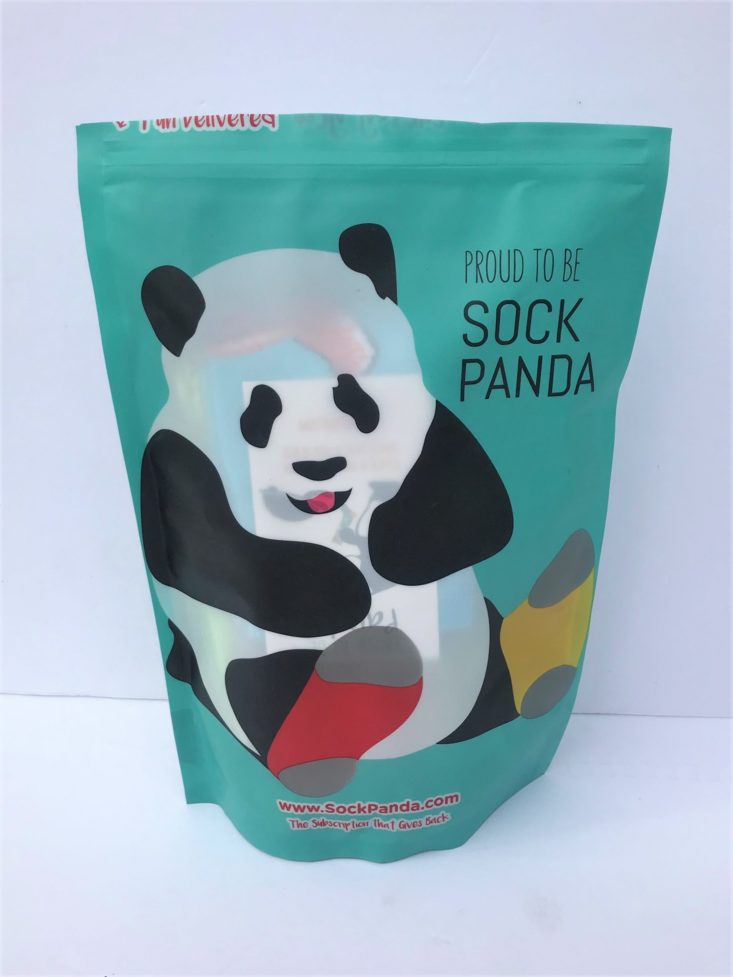 Sock Panda Women September 2019 - Unopened Envelope Front