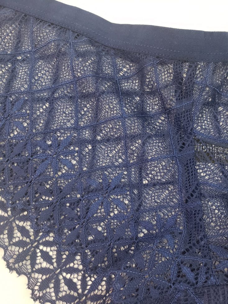 Splendies July 2019 - Dark Blue Lacey Pantie Closer Top