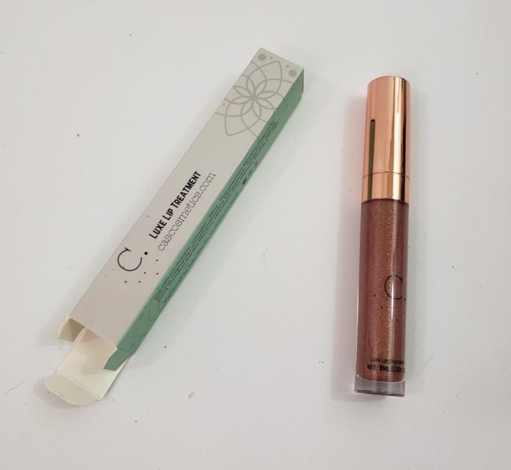 Tribe Beauty Box August 2019 - Cas Cosmetics Luxe Lip Treatment 3