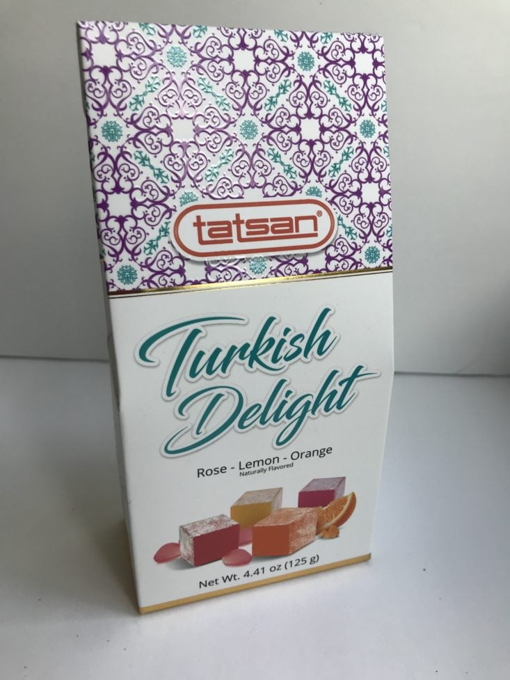 Universal Yums August 2019 - Assorted Turkish Delight Unopened