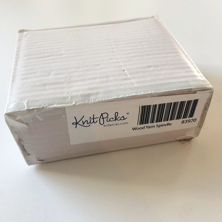 KnitPicks August 2019 spindle box