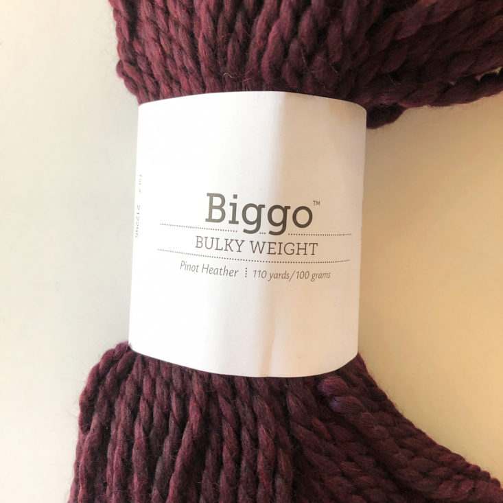 KnitPicks August 2019 yarn label front