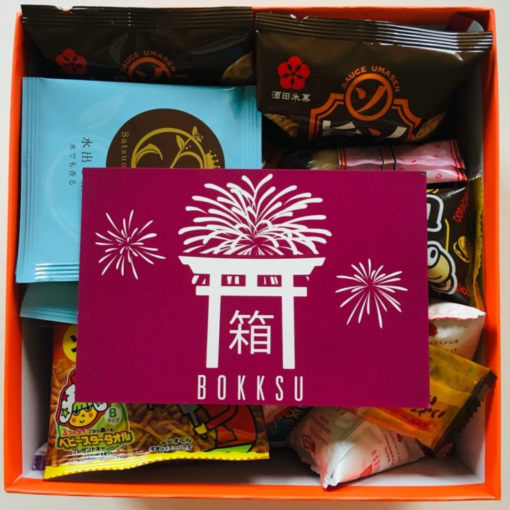 Bokksu August 2019 - Box Open