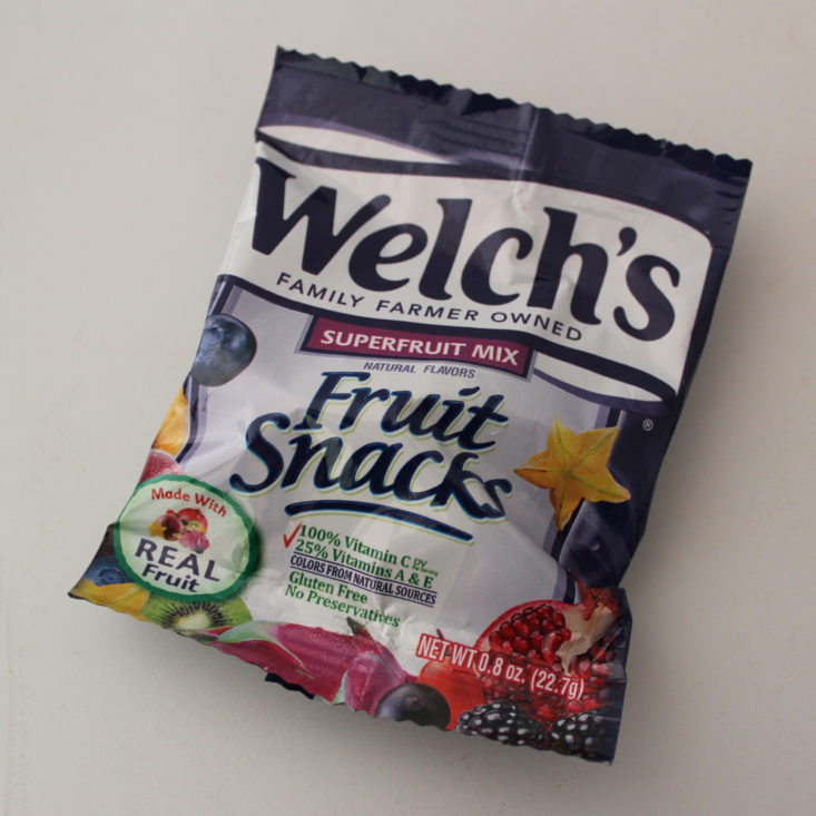 Love with Food September 2019 - Welch’s Fruit Snacks Superfruit Mix