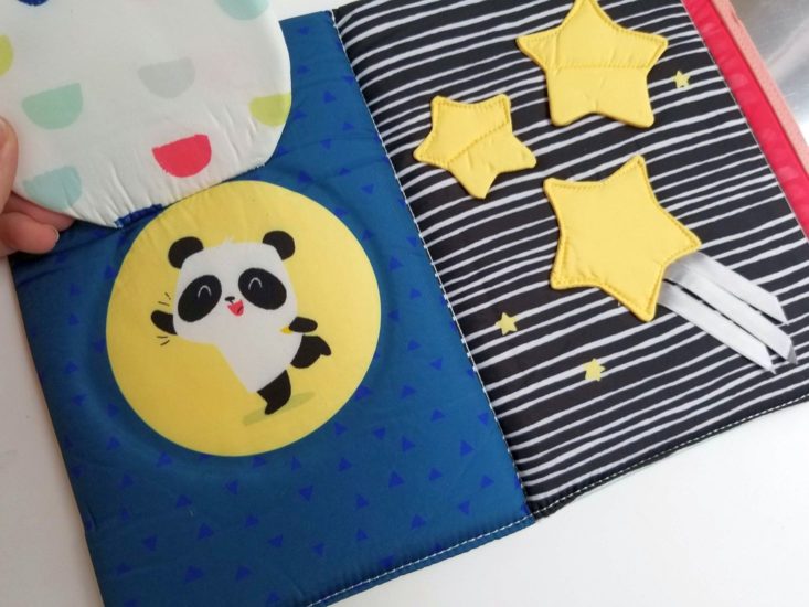 Panda Crate Bond With Me Box tummy time mirror close up 1