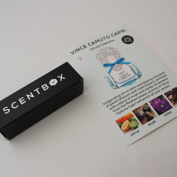 Scent Box September 2019 - Review Top