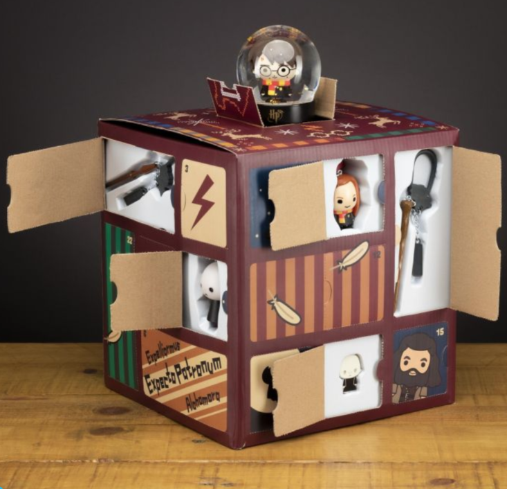 2019 harry potter advent calendar characters