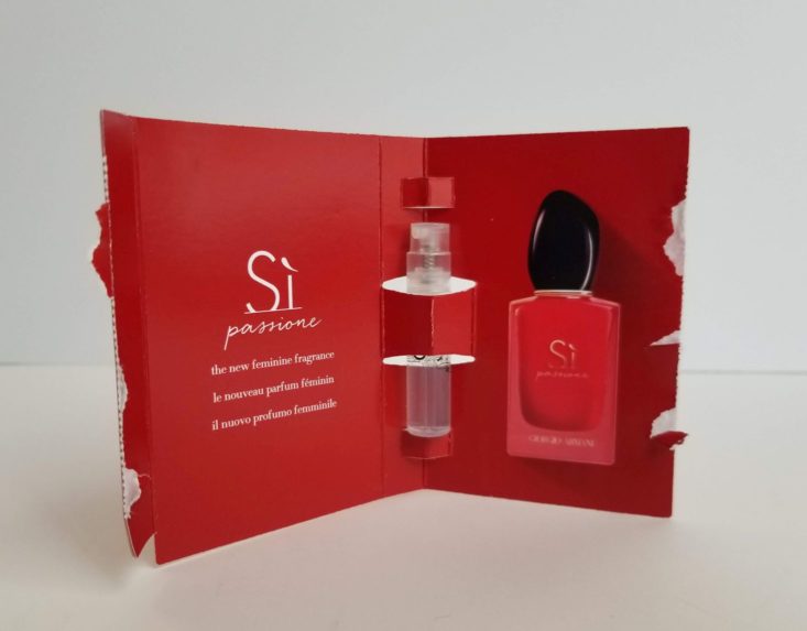 Sephora Play! September box #162 Si Perfume