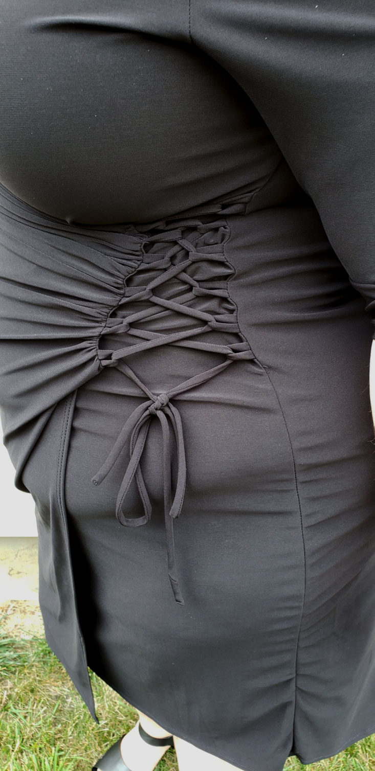 Stitch Fix Plus August 2019 - Zoe Wrap Dress by KIYONNA 4