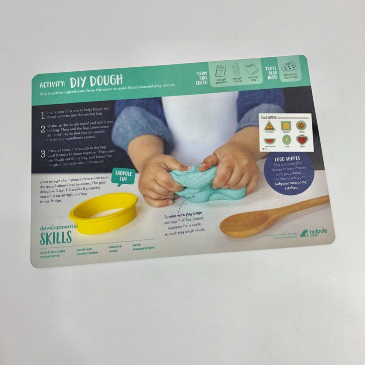 Tadpole Crate “Kitchen Play” Review - DIY Dough Instructions