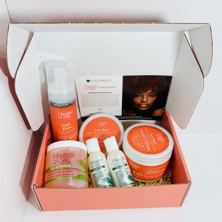 Cocotique Beauty Box September 2019 - All Items Unboxed Top