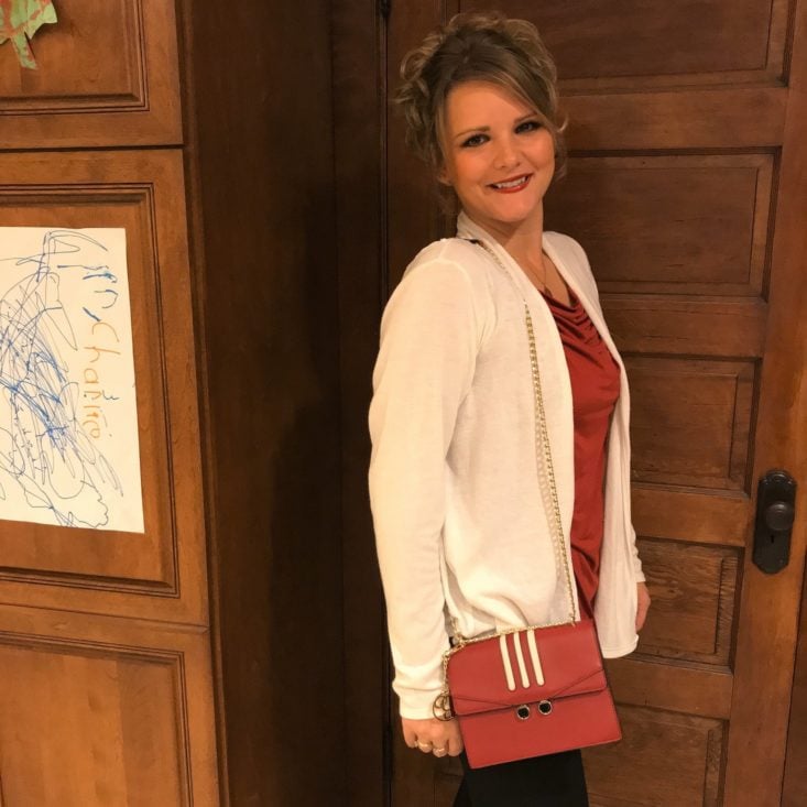 Bolzano October 2019 Purse with outfit