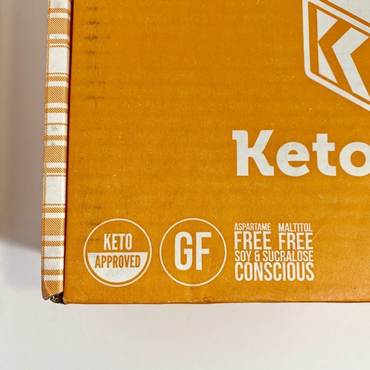 Keto Krate Review October 2019 - Notable Packaging Front