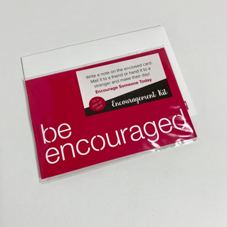 Loved + Blessed October 2019 - Encouragement Kit – Encouragement Card 1