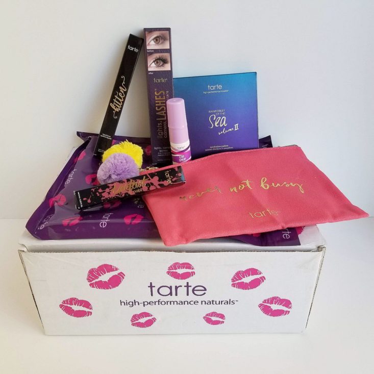 Tarte Makeup Mystery Set October 2019 all items