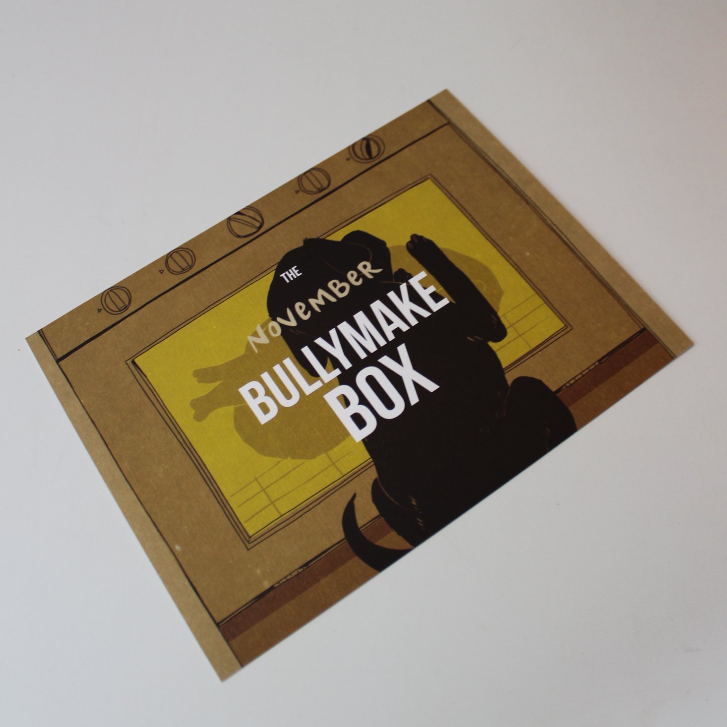 Bullymake Box November 2019 Booklet Front