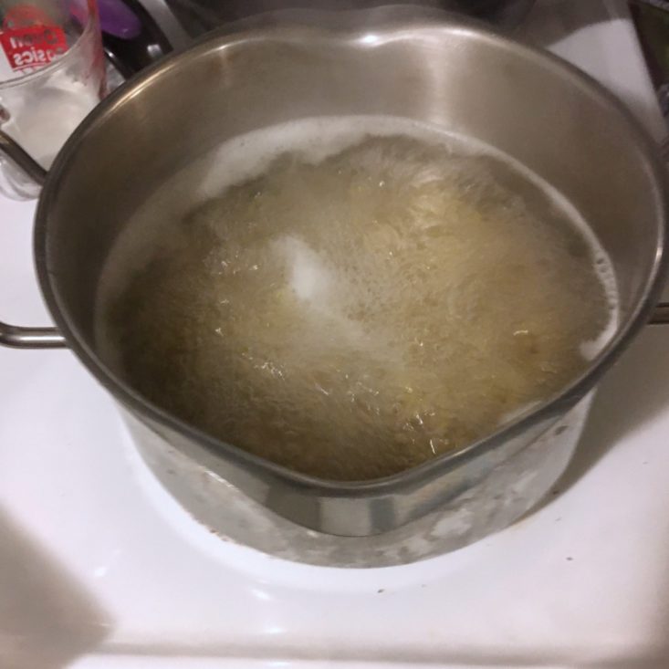 noodles boiling