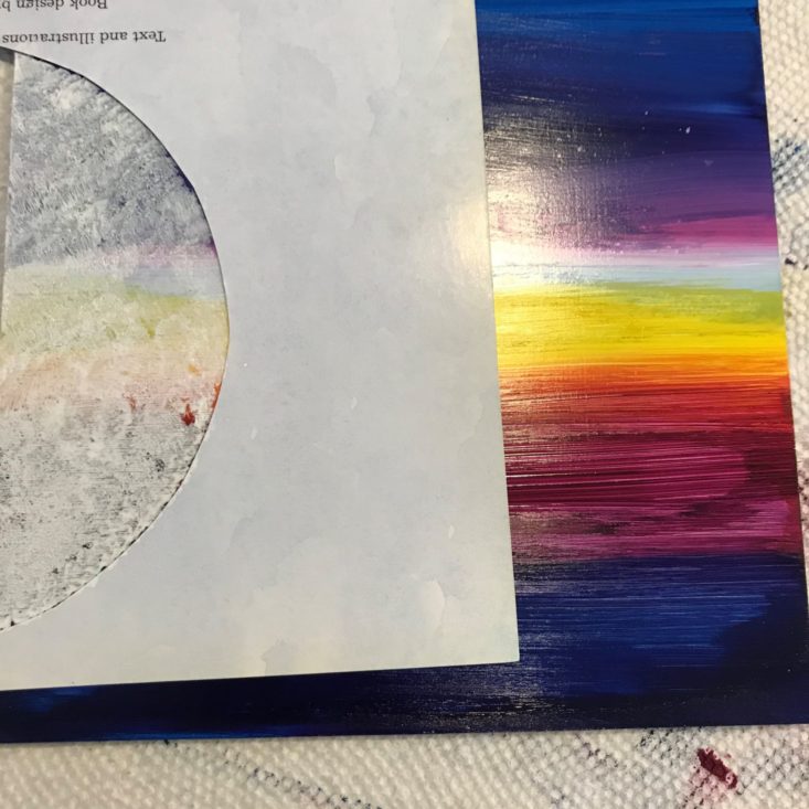 Paletteful Packs December 2019 moon painting
